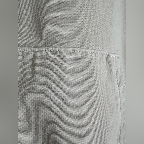 Anine Bing Aiden Monogram Distressed Organic Cotton Hoodie - Picture 10 of 17